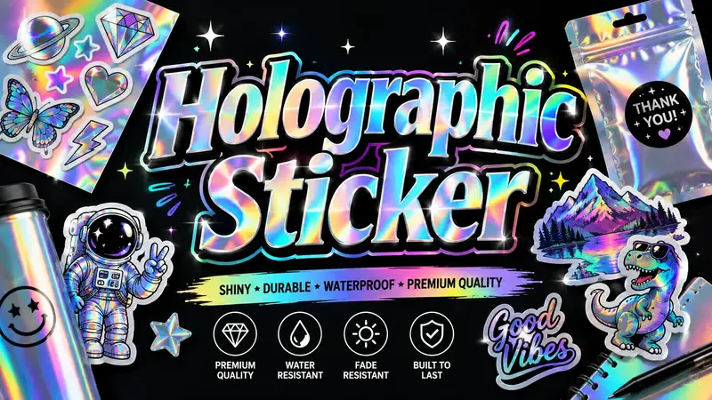 Holographic sticker